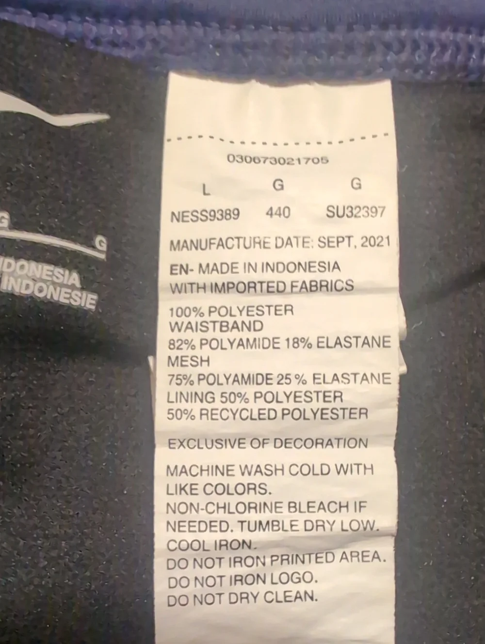 Nike Women's Navy Blue Swim Board Shorts Size L